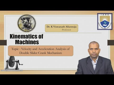 Velocity and Acceleration Analysis of Double Slider Crank Mechanism by Dr. K Viswanath Allamraju