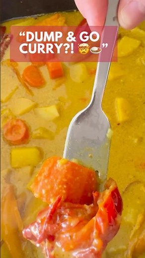 Wait… It’s THIS Easy?! 🤯 Slow Cooker Veggie Curry (Vegan + GF, No Onion/Garlic!)