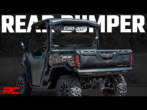 Can Am Defender/Polaris Ranger Rear Bumper