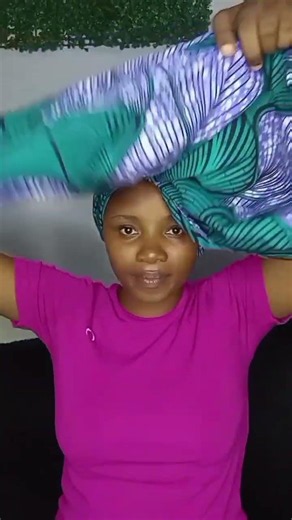 Simple Ankara head wrap tutorial beginners friendly save 4 later and subscribe for more # #headwrap