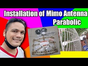 Installation of Mimo Parabolic Antenna
