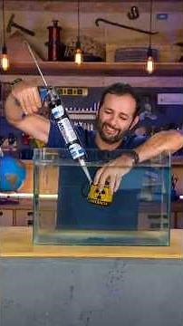 Glue that dries underwater?