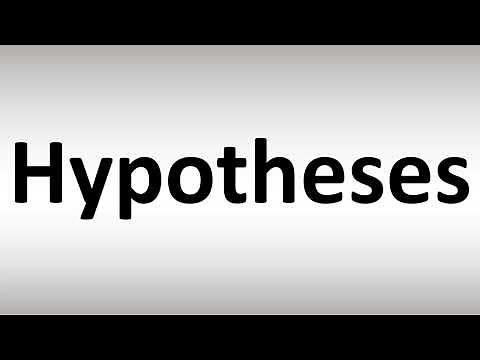 How to Pronounce Hypothesis Plural: Hypotheses?