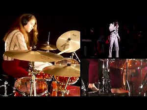 Sina jamming with Elvis Polk Salad Annie • Drum Cover by Sina