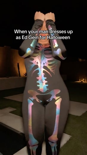 Luring him in like the Jezebel I am 😭 in my skeleton costume | Ruby Red