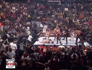 Corporate ministry destroyed Rock & Stone Cold. | New World Organization of Wrestling