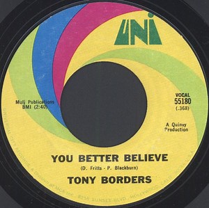 Tony Borders - Lonely Weekend