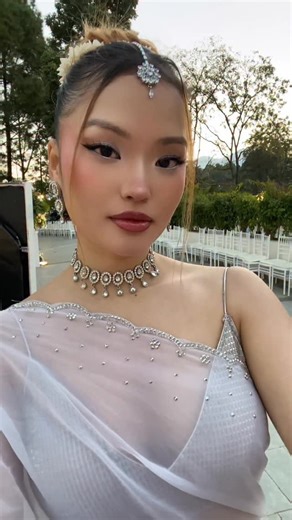 ✨🧿 Bean 🧿✨ on Instagram: "Send rishtas not reels . . . . . . . . ( sari, traditional, white swan, wedding outfit, poo, backless , doll) #backless #poo #fyp #ootd #pinterest #explore #sari #whitesari #wedding #weddingfit #traditonal"