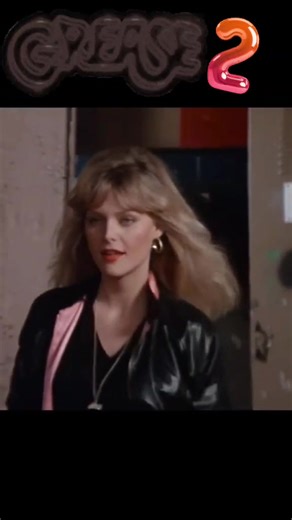 Michelle Pfeiffer Musical Movie Grease 2 from the 80s