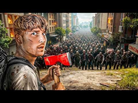 Surviving 100 DAYS in a ZOMBIE APOCALYPSE..