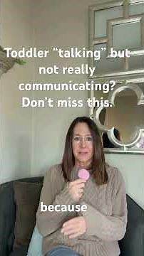 Toddler Talking But Not Communicating? (Early Autism Signs)