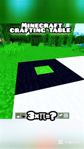 Minecraft Crafting Table😱