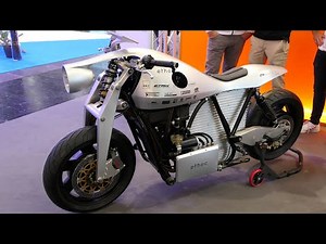 Electric motorcycle ethec with 2 motors - ETH Zurich study project - eMove360 trade fair Interview