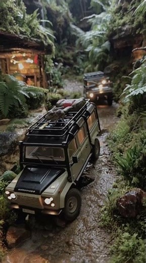 RC Car offroad through the river #4x4 #rccar #rcrawler #remotecar