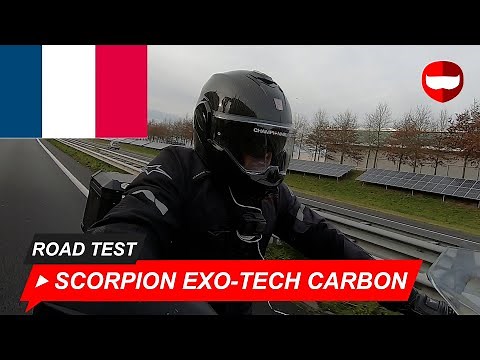 Test du Scorpion EXO-TECH + essai routier