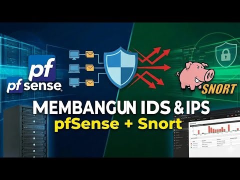 Membangun Intrusion Detection System dan Intrusion Prevention System menggunakan pfSense + Snort