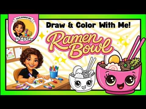 How To Draw A Ramen Bowl