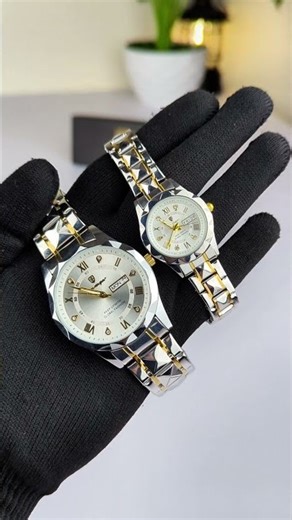 Poedagar Luxury Couple Watch (Water Resistant) #watch #couplewatches