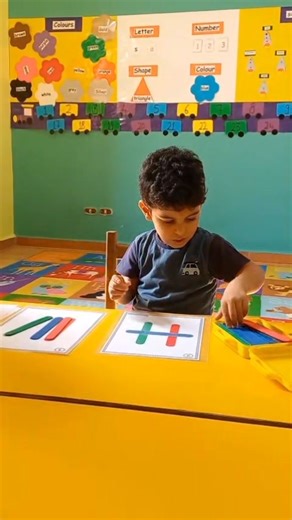 62 reactions | Imitating patterns | Kiddy College Preschool & Child Care Center | Facebook