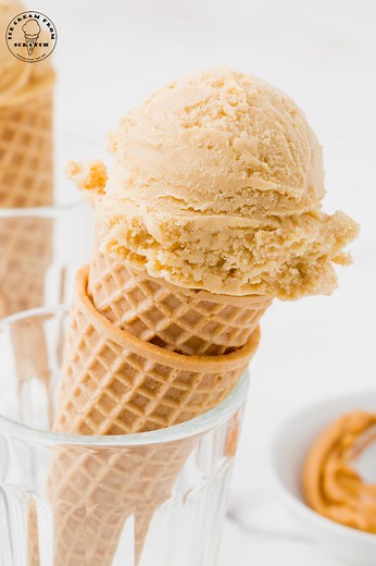 Peanut Butter Ice Cream - Ice Cream From Scratch