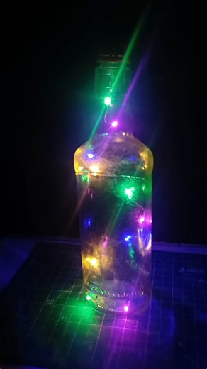 "DIY Bottle RGB Lights 💥 #diawali #experiment #viral #shorts