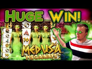 HUGE BONUS on Medusa Megaways Slot!!