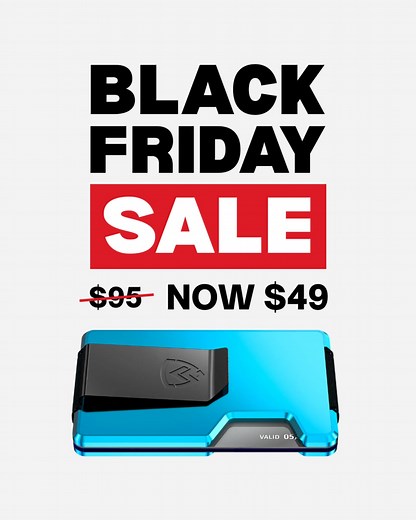 Tough never looked this good or cost this little! Axwell Wallet, now only $49! ✨ This exclusive deal is only available through Black Friday. Don’t miss out on upgrading your wallet for less. Get yours now! | Axwell | Facebook