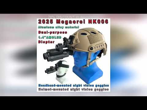 A must-have product! Megaorei NK006 Helmet Night Vision Monocular Long-Distance Infrared 5X Zoom 1