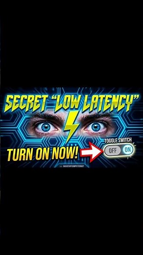 Turn On Windows 11’s Secret "Low Latency Profile" Right Now! ⚡