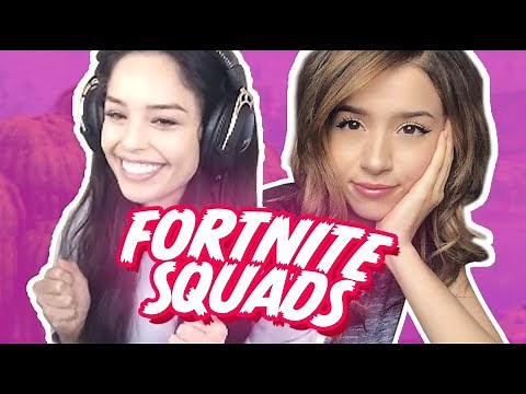 FUNNY SQUADS Ft. Myth, Pokimane, and more! - Valkyrae Fortnite Highlights