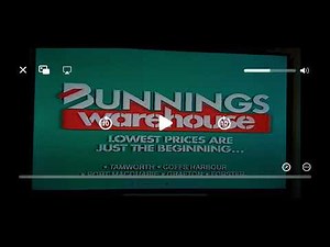 Bunnings warehouse 2007 ad