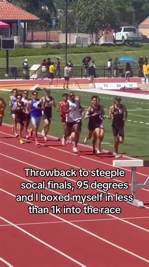 Track of shame and embarassment (I got like dead last) but it was the heat I swear #runner #track #running #viral #fyp