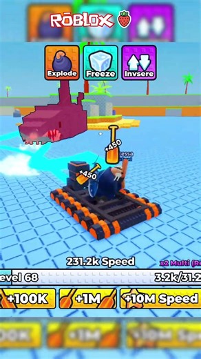 Probando nueva velocidad Roblox #roblox