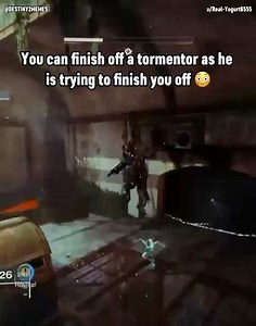You can finish off a tormentor as he is trying to finish you off 😳 | Destiny 2 Memes