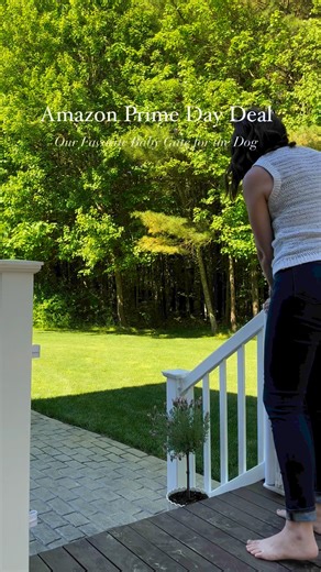 3.4K views · 25 reactions | Our favorite retractable gate for Eleanor is on sale. We have 4 of them, and they work great for keeping the dog contained (especially when those dang delivery drivers come up the driveway). Shop it here: https://urlgeni.us/amzn/WhiteRetractableBabyGate | Eleanor Rose Home | Facebook