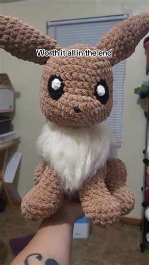 3.1K views · 62 reactions | Make a Eevee Pokemon!!! #Eevee #pokemon #pokemonfan #pokemoncommunity #pokemoncollector #crochet #crocheting #crochetlove #crochetaddict #handmade #handcrafted #handmadegifts #foryou #toygift #gift #knitting #tutorial #amigurumi #plushtoy #crochetpokemon | Crochet World | Facebook