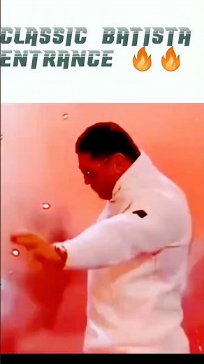 classic best Pyro entrance #wwe #shortvideo #trendingshorts #batista