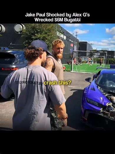 Jake Paul Shocked By Alex G's $6M Bugatti #alexg #success #lifestyle #money #bugatti #jakepaul