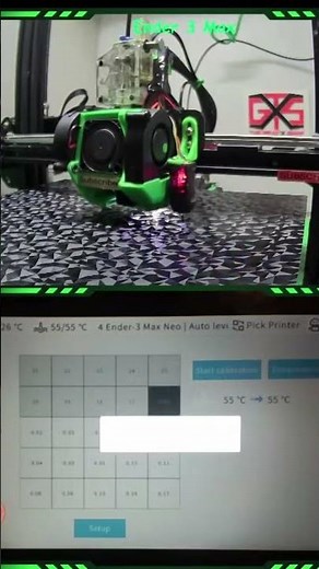 ender 3 max auto bed level with the sonic pad 👌 #3dprinterupgrade #ender3 #3dprinting