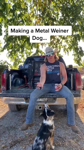 DIY Metal Weiner Dog Welding Project