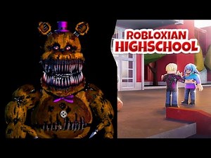 FNaF Nightmare Fredbear Showcase Code Soon Maybe (RHS aka Robloxian High School