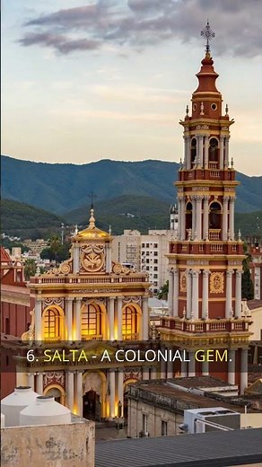 10 best places to visit in Argentina #travel #argentina #vacations #destinations #holidays