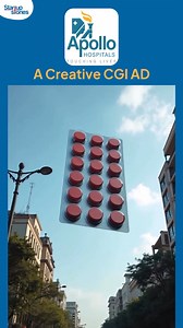 1.4K views · 33 reactions | A Creative CGI ad by Apollo! #StartupStories #Startups #Apollo #Skincare #Meds @apollo_24x7 | Startup Stories | Facebook
