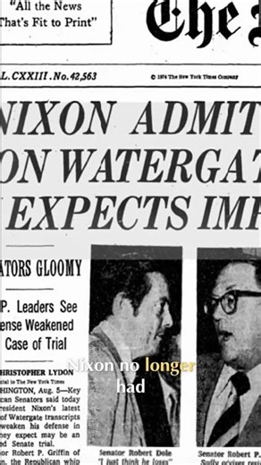How Watergate Ended Nixon’s Presidency #history #ushistory #watergate