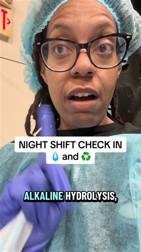 I prefer working the night shift dead versus the day shift dead. I don’t know how to explain it. #death #spirituality #funeral #cremation #ghost
