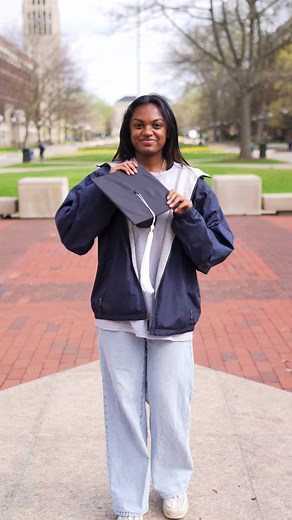 The best part of graduation was celebrating the Class of 2024! 🎓 #UofM #UMich #Michigan #Graduation #MGoGrad #CollegeLife
