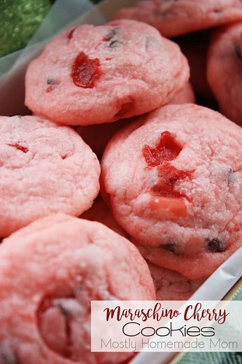 Maraschino Cherry Cookies
