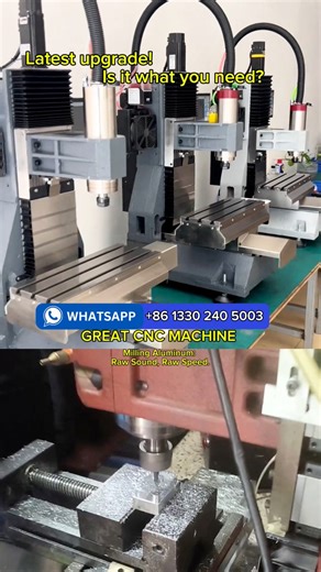 Is this the mini CNC machine you want to own? #cnc #cncmachine #CNCmachining #cncmachinist #5axis #fyp #minicnc #cncmillingmachine #cncrouter #cncmill #cncmilling #cncplasma #cnclathe #cnccutting #cnctools #machinist #tools #mold #components #machinetools #greatcnc #cncoperator #factory #machining #aluminum #diy #design #creative #miracle | Great cnc