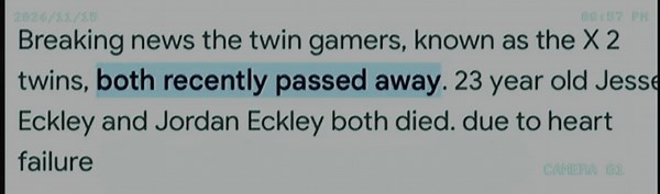 x2 twins died of a heart failure let us hope that there both in heaven #x2twins #vir #x2ded @x2twinsofficial