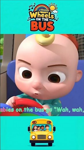 Wheels on the Bus Cocomelon Remix | 1-Minute Kids Loop | Nursery Rhymes Mashup Versions for Children